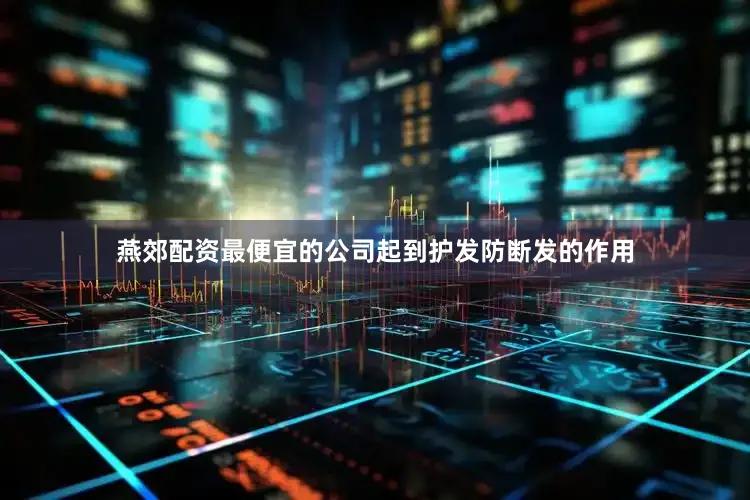 燕郊配资最便宜的公司起到护发防断发的作用